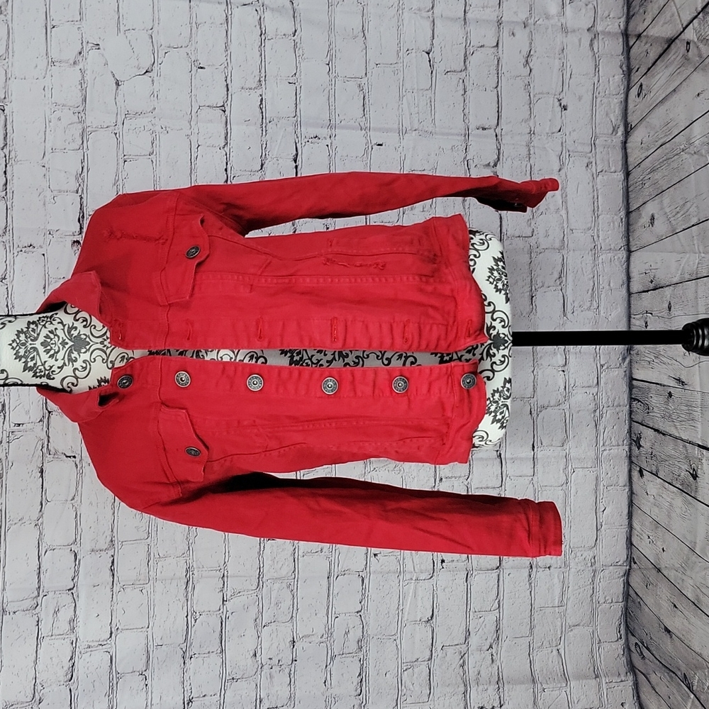 Waimea red denim jacket